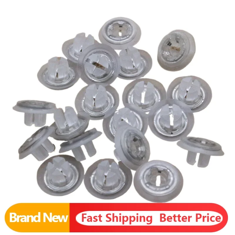 10PCS Mirror Retainers Grommet Nut Clip Fastener 5Z0853695 For VW BMW Mercedes 51141852899 A0049883378