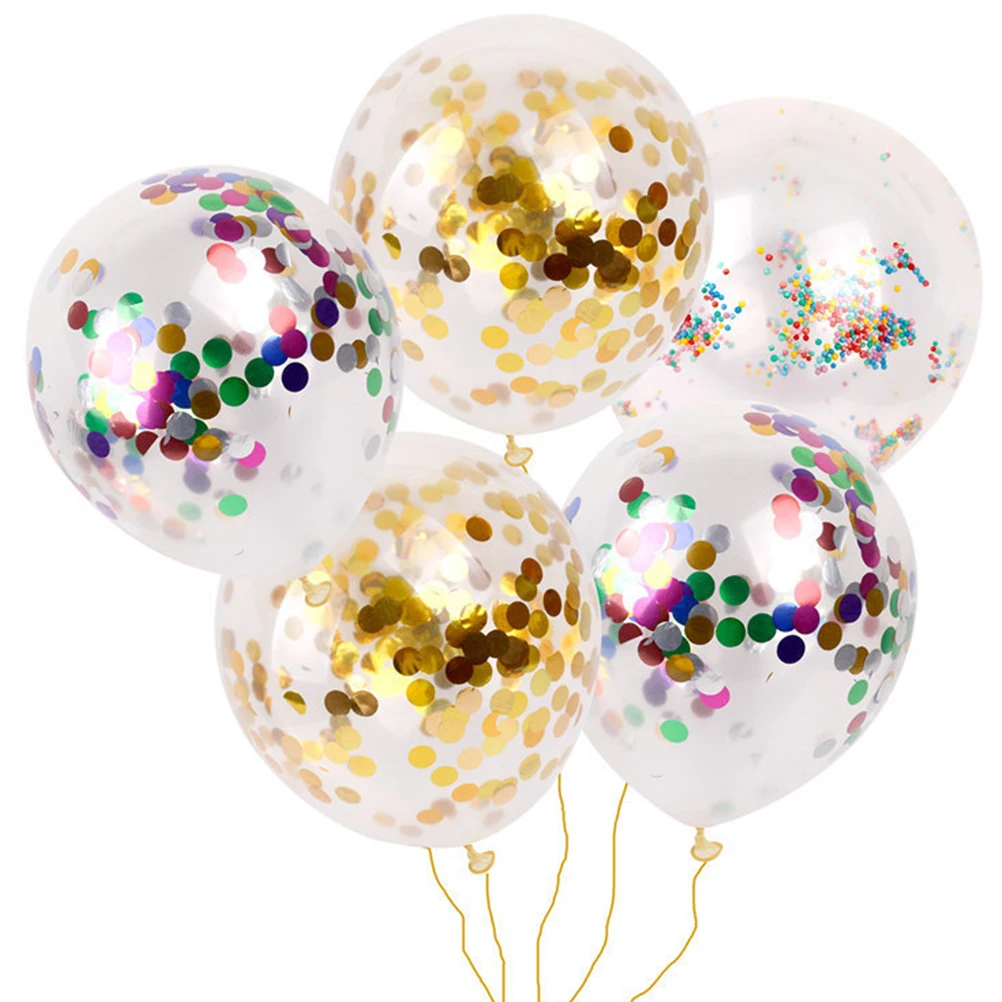 

15 Pcs Background Balloon New Year Balloons Christmas Decoration Colourful Party