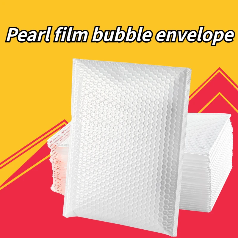 10 Stuks Bubble Mailers Gewatteerde Enveloppen Verpakking Zakken Voor Zakelijke Verzending Verpakking 20*25Cm Witte Zakken Voor Verpakking