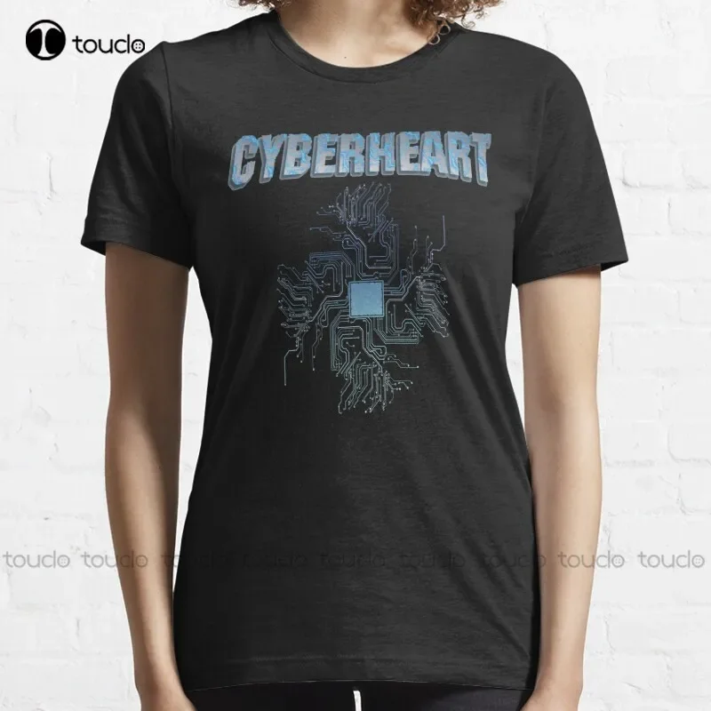 

New Cyberheart T-Shirt Hawaiian Shirt For Women Cotton Xs-5Xl Unisex Custom Aldult Teen Unisex Digital Printing Tee Shirts