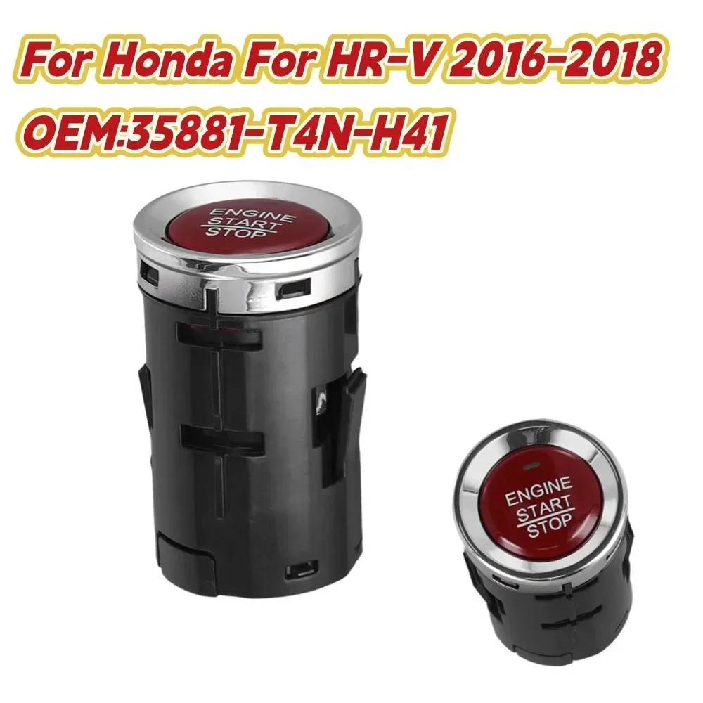 

Car Engine Start Push Button Keyless Switch For Honda For HR-V 2016-2018 35881-T4N-H41 Start Button Ignition Starter On Off