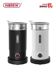 Hiinvasif W-Mousseur à lait électrique entièrement automatique, chauffe-lait, mousseur, chocolat, centre commercial, latte froid et chaud, cappuccino, frais, Ml'autorisation