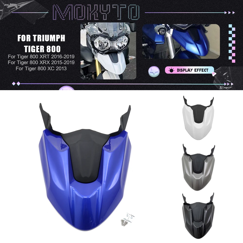 

Motorcycle Front Beak Extend For Tiger 800 High Front Mudguard Kit Front Beak Fender For Triumph Tiger 800 XRT XRX XC 2013-2019
