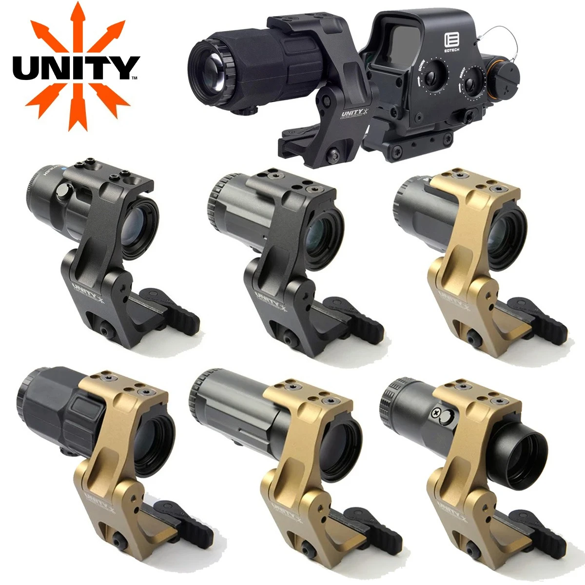 

Крепление UNITY FTC OMNI Mount 2.26 2.91 Optic Riser для прицелов AIMPOINT T2, EOTECH G33, G43, G45, VORTEX V3XM, V6XM, TRIJICON 3X
