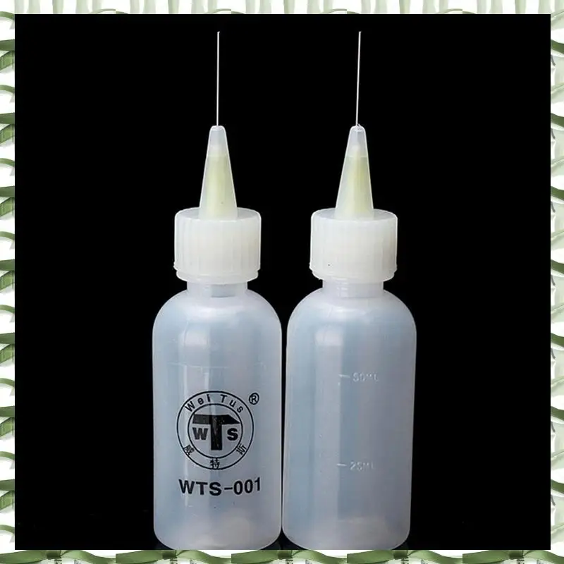 Botol Jarum Profesional - Botol Jarum Aplikator 100Ml dengan Ujung Presisi