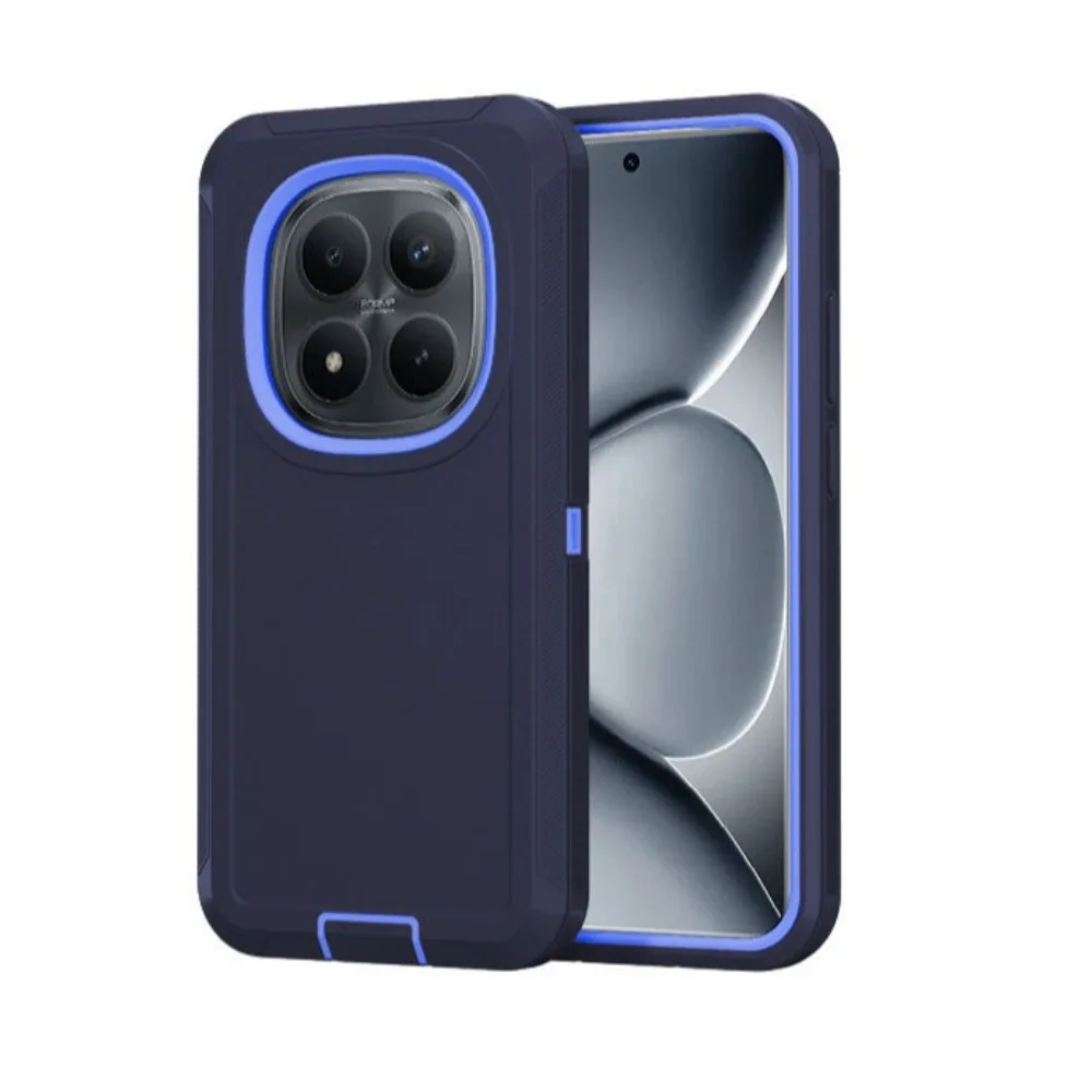 Capa Protetora de 3 Camadas OTT-Box Defender para Redmi Note 15 13 Pro+ 5G 4G Estilo OTT Resistente a Impactos para Xiaomi 15C