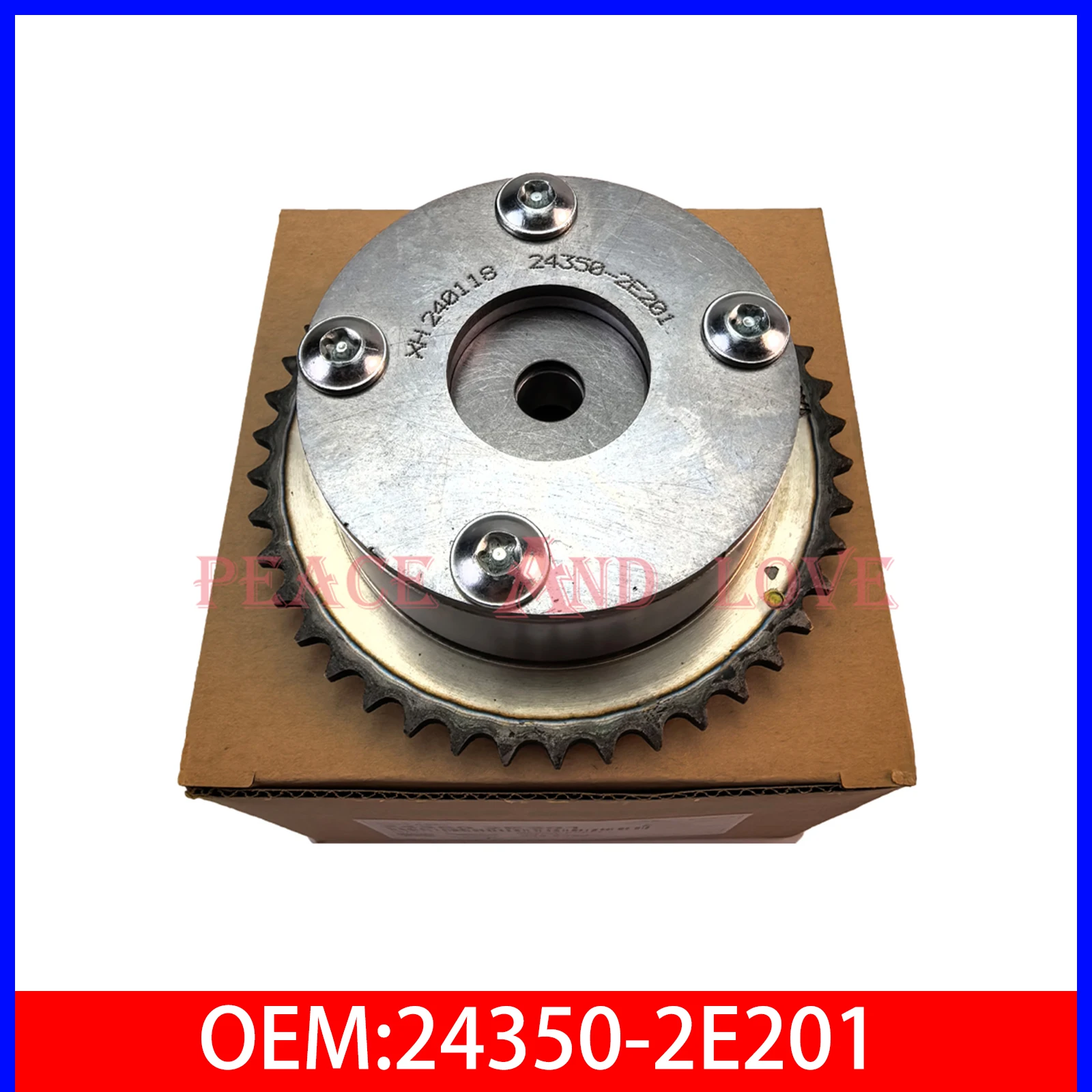 

Intake VVT Gear G4NC 24350-2E200 24350-2E201 For HY UN D AI NU 2.0 Continue Variable Valve Timing Gear 243502E200 243502E201