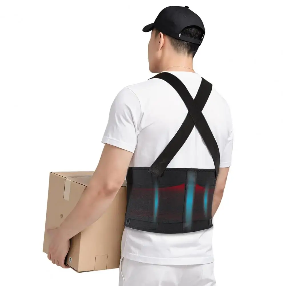 Comfortable Work Belt for Back Support Ergonomic Adjustable Back Support Belt for Heavy Lifting Construction Work Lower for Men