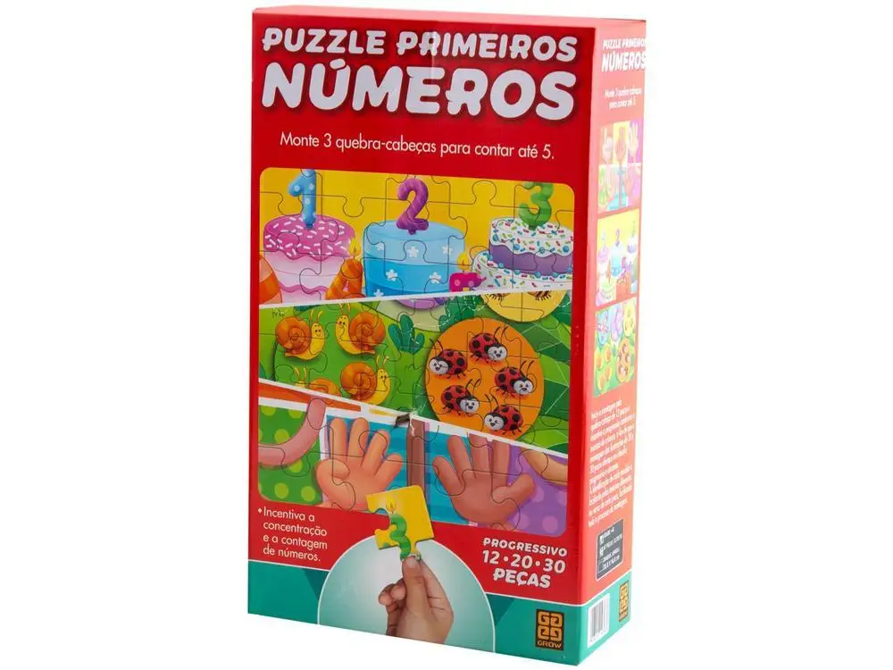 First Numbers Grow Puzzle Kit