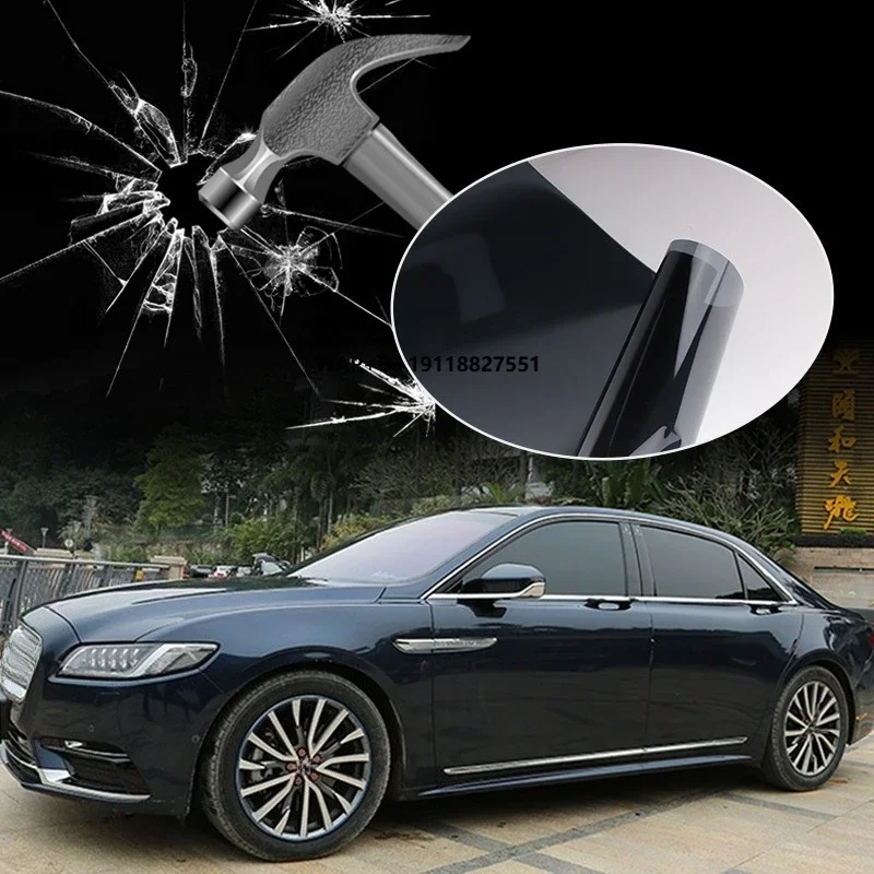 

Safety Explosion Proof Car Sun Film Anti Scratch Nano Ceramic 4 Mil Car Solar Window Tint Film