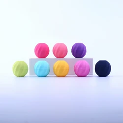 7g Empty Purple Round Lip Stick Packing Containers Makeup Accessories Balm Box Lipstick Cases 8 Colors