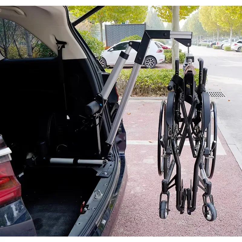 Single Post Electric Car Tailgate Wheelchair Lift Wheelchair Accessible SUV 100kg Load Capacity