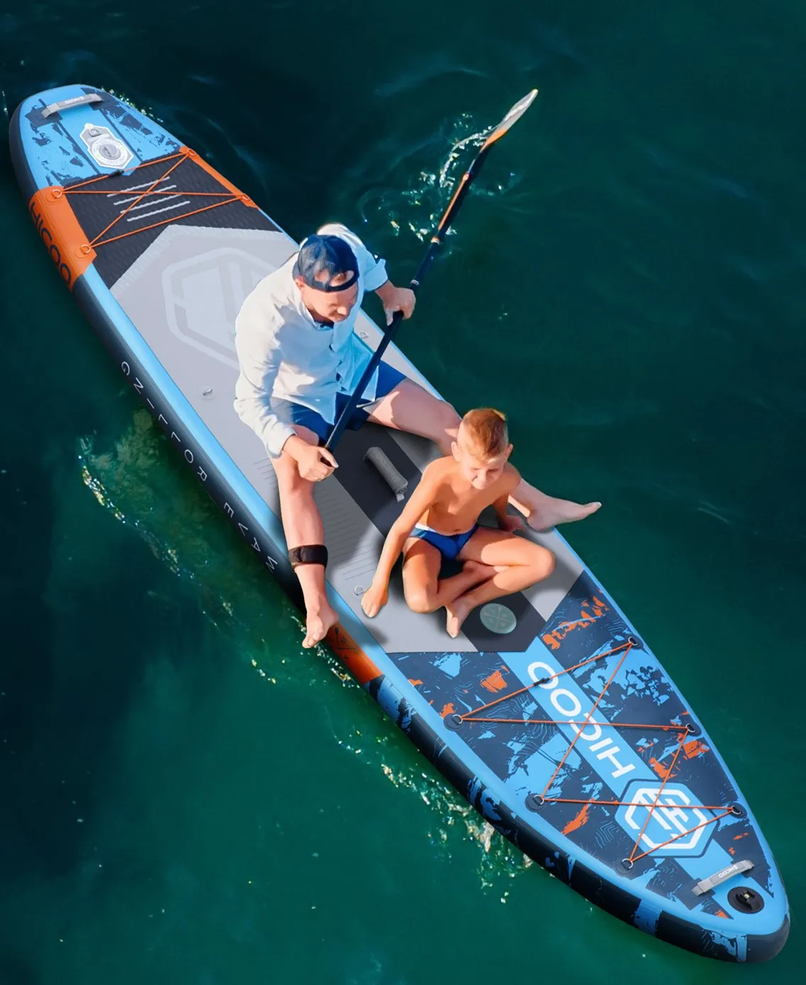 

PF New Design OEM Customized Water Sports 11'6"x34"x6'' Stand Up Board Surfing Sup Fishing Paddle Board Surfboard Inflatable