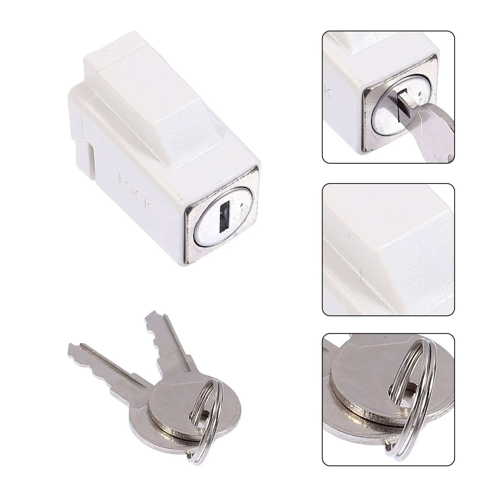 

Adjustable Sliding Window Lock Zinc Alloy Security Device for Home Safety Child Proof Anti-Theft Sash Window Stopper