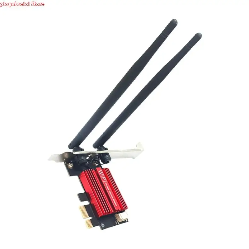 E8BA PCIE 무선 어댑터 WiFi 5 네트워킹 카드 802.11AC 1200MBPS 더블 밴드