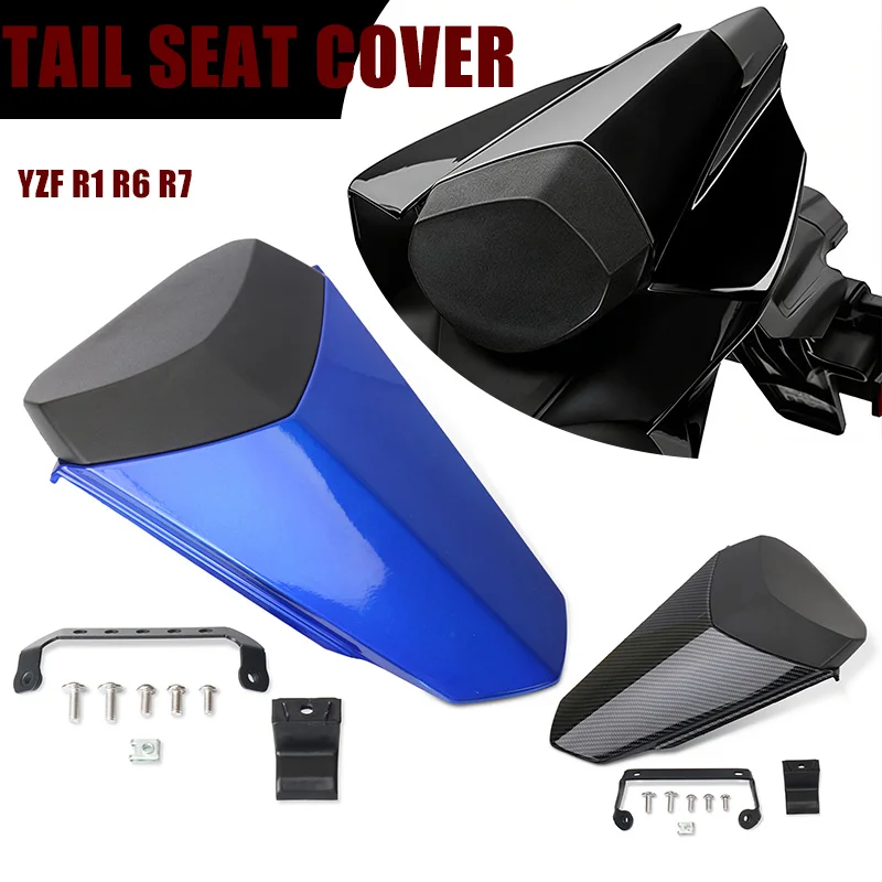 For YZF R7 R6 R1 YZF-R7 YZF-R6 YZF-R1 Motorcycle Passenger Pillion Rear Seat Cover Fairing Cowl with Kits Accessories