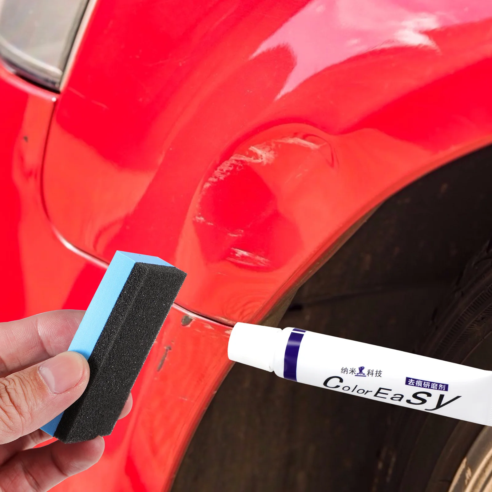 

2Sets Car Scratch Wax Practical Car Paint Scratch Repair Kit Remove Paint Scratches Restorer for Cars Vehicles Trucks
