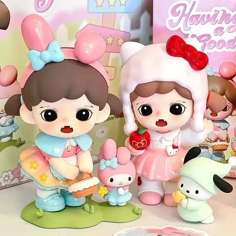 شخصية سانريو X A Good Time Series صندوق أعمى ToysHello Kitty My Melody Anime Figure Surprise Gif