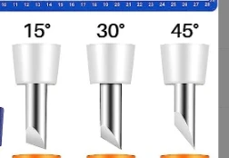 

3pcs Replacement Blades Utility Knife Rotary Cutting Heads Carving Accessories Craft Kit Wood Cutting Tools Metal Set