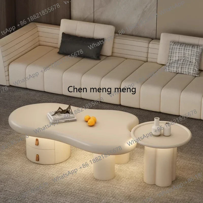Lamp Storage Coffee Table Bedroom Cute Designer Books Cheap Side Table Aesthetic Mesa Auxiliar Postmodern Living Room Furniture