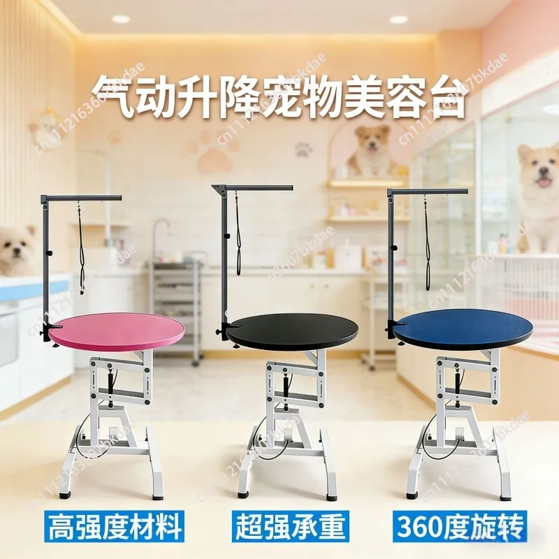 Pet Grooming Table for Small Dogs&Cats-Hydraulic Lift,, Foldable Professional Styling Station‌