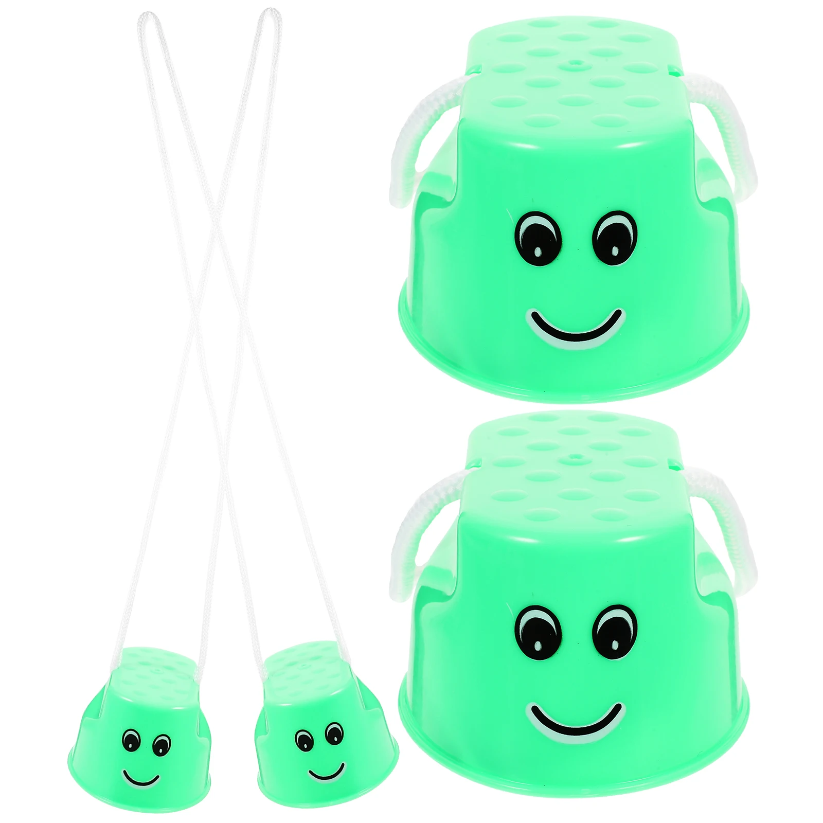 

4pcs Stilts Training Toy Stepper Plastic Parent-Child Outdoor Exercise for Toddlers