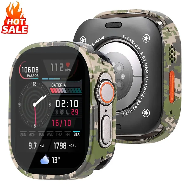 

Waterproof Aluminum Alloy Metal Case +PC Back Cover for Apple Watch Series 11 10 46mm 42mm Ultra 3/2/1 49mm 987654SE 45mm 44mm