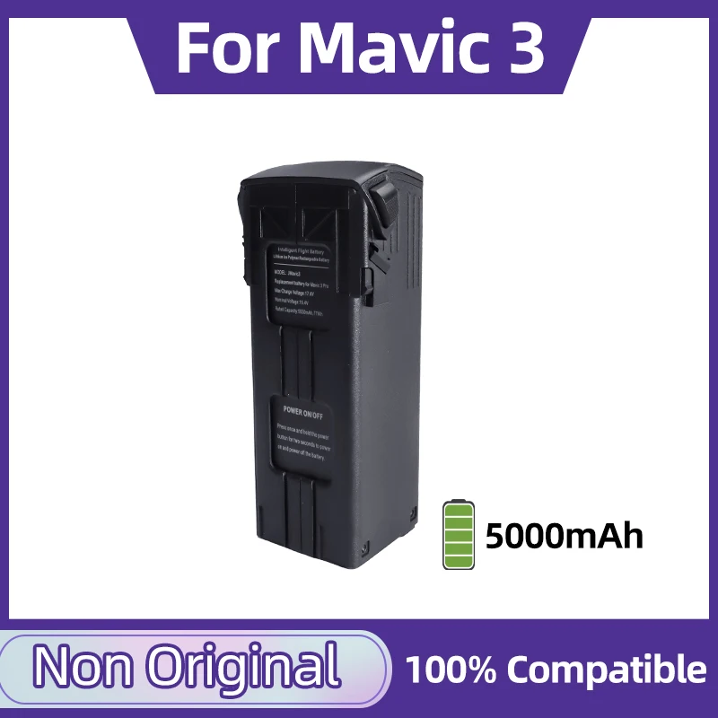 

Copy NEW 5000mah Battery For Mavic 3 / 3Classic / 3 Pro / 3 Cine Intelligent Flight Battery Flight Time 46 Minutes Spare Parts