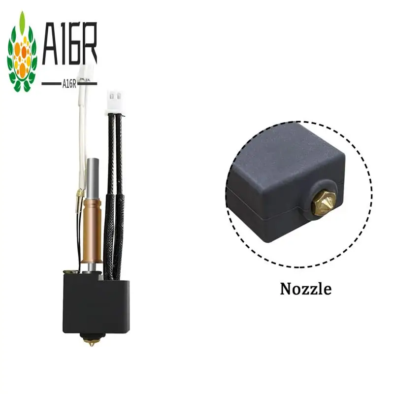 

A16R-Hotend для Kobra 3, комбинированный комплект экструдера с печатающей головкой, нагревательный блок, нагревательный картридж, термистор с дополнительной 2, силиконовая крышка