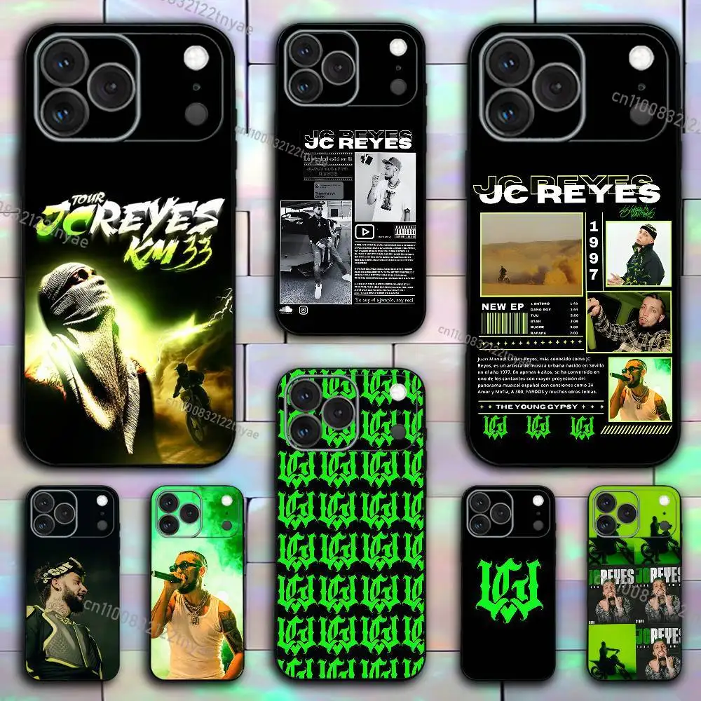 

HOT J-Jc Reyes JC REYES Tour For iPhone 17,16,15,14,13,12,11,Pro,X,XS,Max,XR,Plus,Mini Soft Silicone Phone Case Black Shockproof