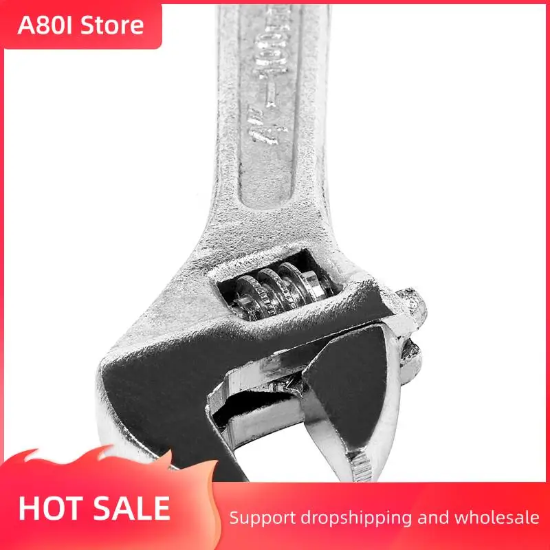 

A80I 10Pcs 4 Inch 100Mm Mini Size Metal Adjustable Spanner Wrench