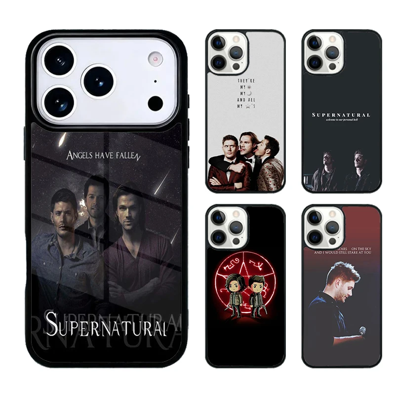 Capa de Celular Supernatural Temporada Final 15 Compatível com iPhone 17 16e 15 14 13 12 11 Pro Max