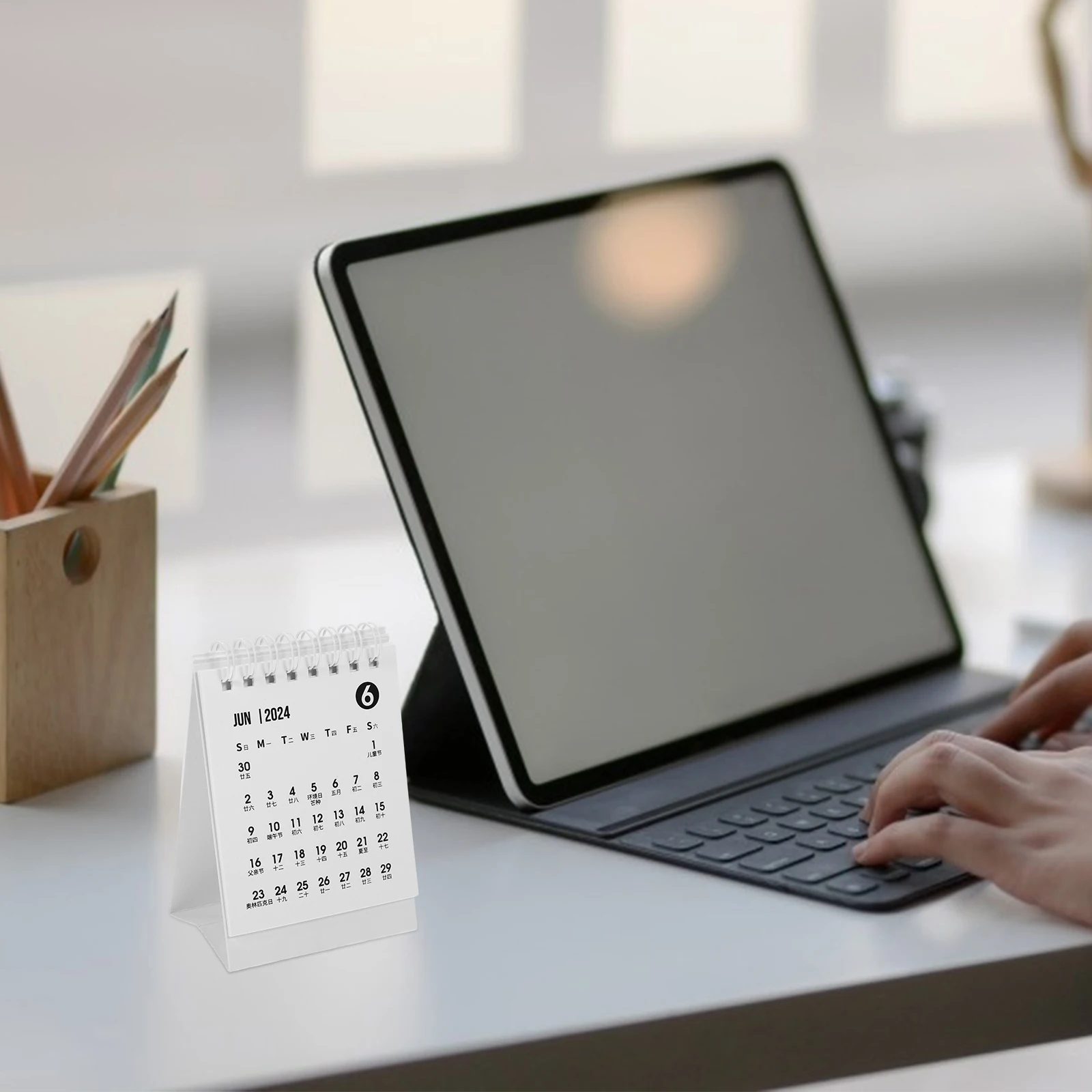 

Mini Desk Calendar 2024 Monthly Planner St Decorative Home Office Paper Creative Small Daily Table Calendars for Desk Memo