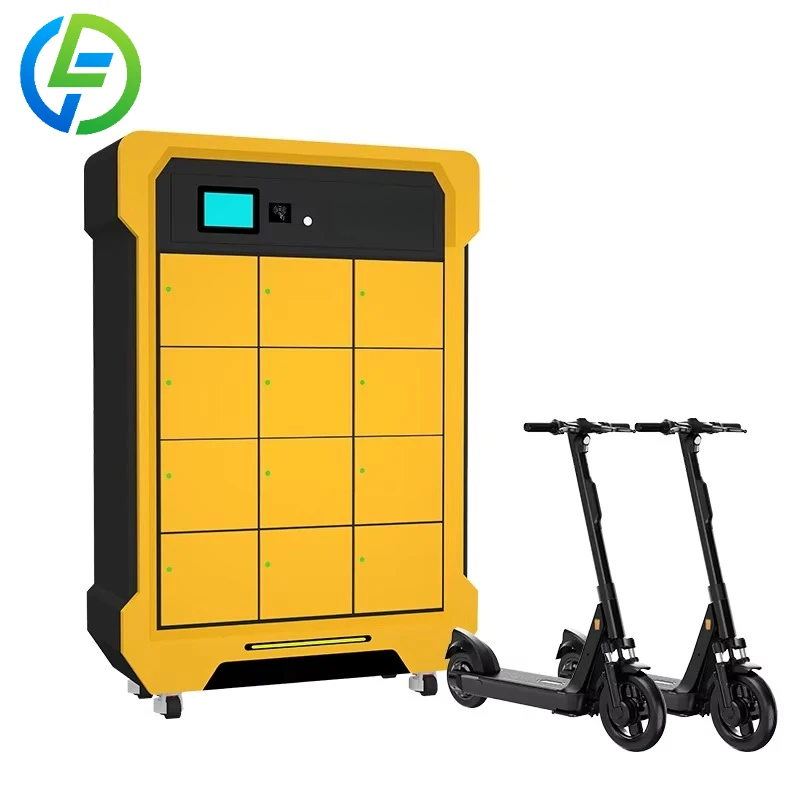 Customize 10 Batteries Container Public Exchange Station Hot Sale Lithium-ion Battery Super Connector Fast Charging Cabinet