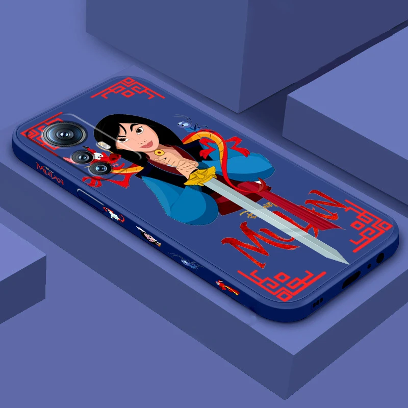 

Mulan Cartoon Disney Beautiful Liquid Left Rope For Xiaomi Mi 14 13T 13 12T 12 11T 11i 11 A3 10T 10 9 Pro Lite Ultra 5G Back