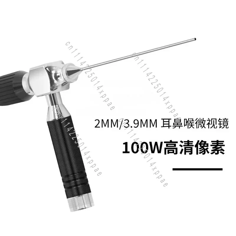Waterproof Close Focus Visual Ear Inspection Camera Low Heat Design For Rabbit & Small Pets 2mm Hard Tube ENT Endoscope