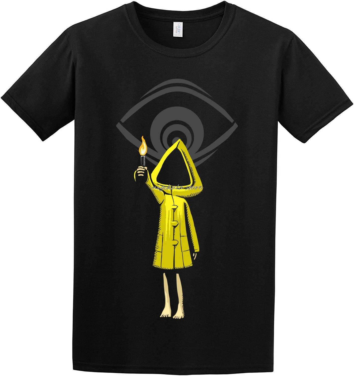 Limited Little Nightmares Six Maw Cool Creepy Design Black T-Shirt Size S-5XL