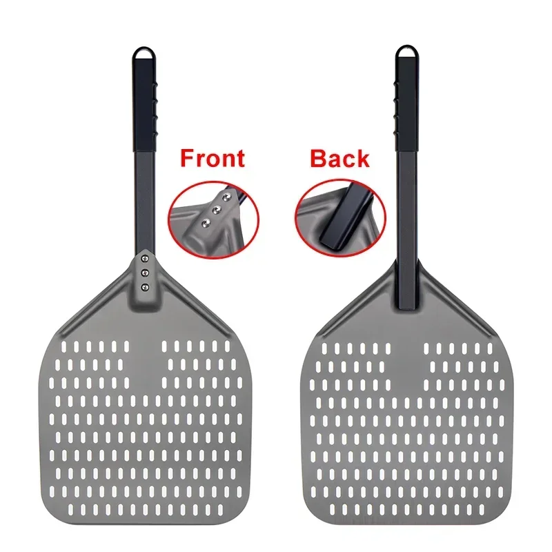 New Pizza Peel Aluminum Pizza Shovel With Long Handle Custom Pizza Paddle Factory Pastry Baking Accessories