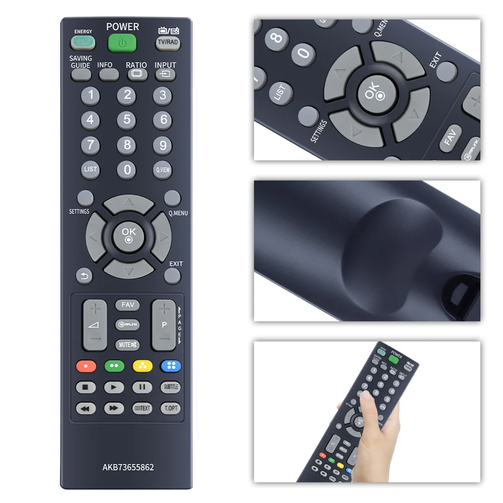 AKB73655862 Remote Control For TV 42LS3450 42LM3450 32LS3450 22CS460-TA 26CS460-TA 32CS460-TA 22CS461-TB 26CS461-TB 32CS461TB