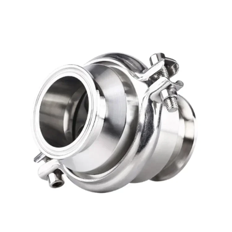 Hygienic tri clamp non-return check valve stainless steel ckeck valve