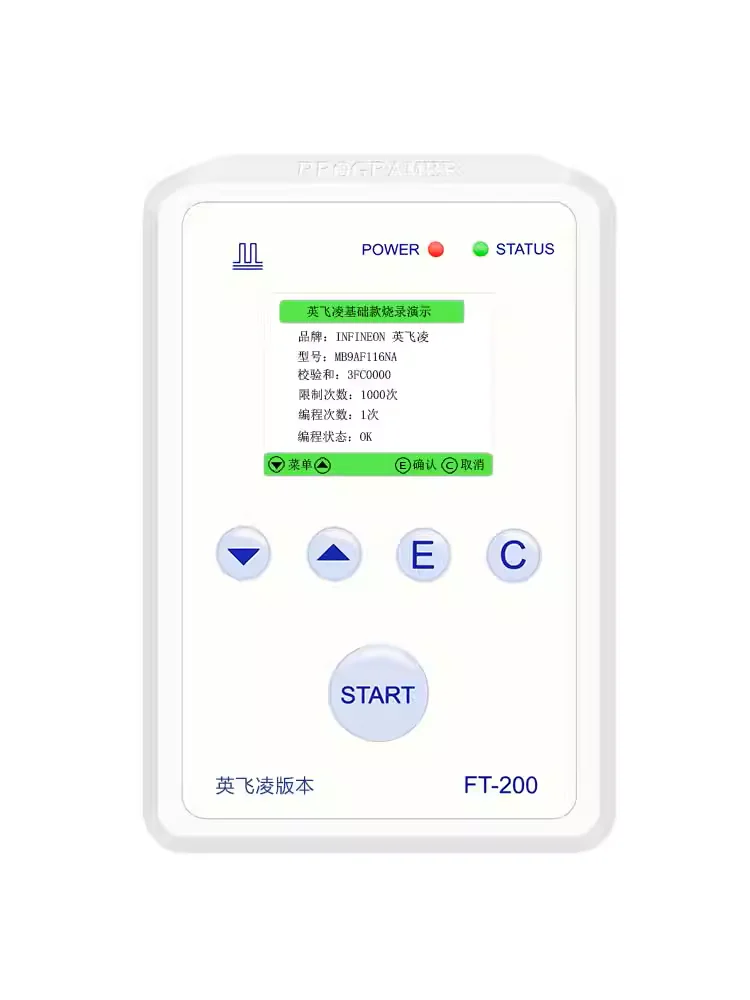 Infineon CY9AF Fujitsu MB95F Cypress CY8C series microcontroller programmer burner