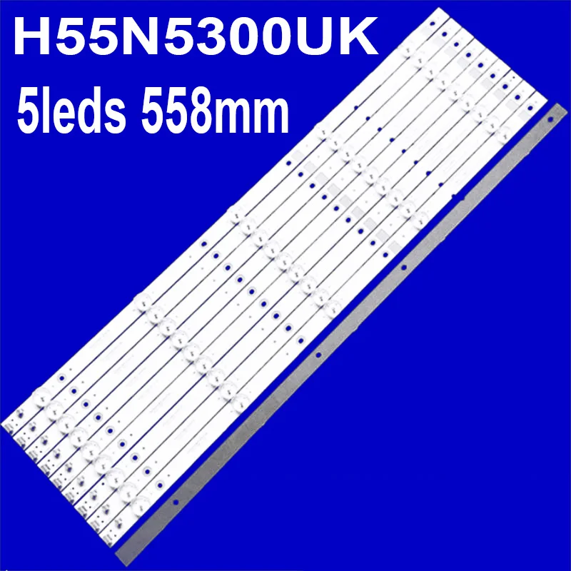 

LED Backlight Strip For H55N5300 LC-55LBU591C LC55LBU591C LBM550M0501-LE-5(0) 55h6d 55R6107 55DU6070 H55N5300UK