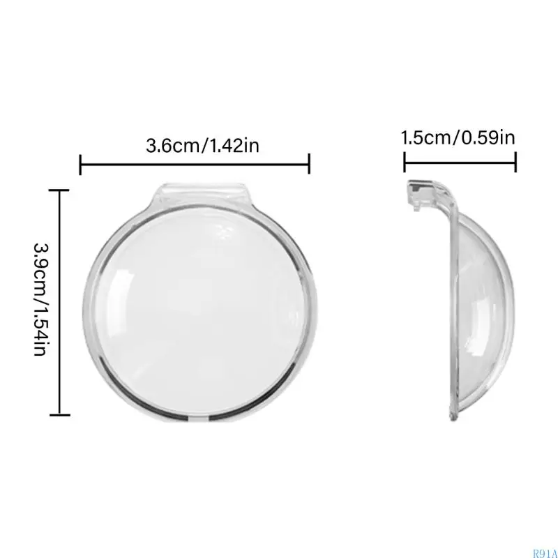 R91A Toughes 360 Camera Lens Guard Hasslefree Instalação para 360