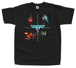 Camiseta de Van Halen 1978 algodón, camisa negra Con álbum de estudio, todas las tallas, S, 5Xl, 100%