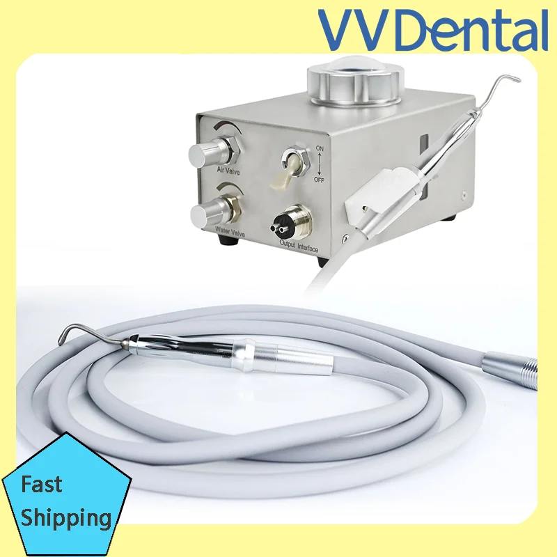 

Dental Polisher Air Flow Oral Hygiene Prophy Polishing Tool with 2/4 Holes Aluminum Water Blaster Sandblaster Machine for Dental