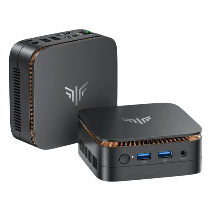KAMRUI E1 AMD Ryzen 3250U CPU Mini-PC 8GB RAM 256GB ROM Kompatibel mit USB3.2 Win11Pro Desktop Tragbarer WiFi5 Dual 4K Ausgang