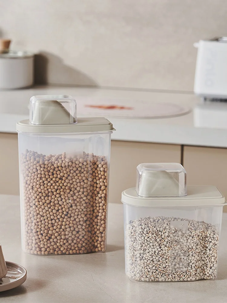 

Контейнер Moka Color Sed для хранения продуктов, кухонный контейнер для хранения крахмала и бобов, пластиковый квадратный контейнер для общего использования