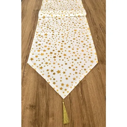 

Eae Art White Modern Yellow Star Runner 40 X150 cm