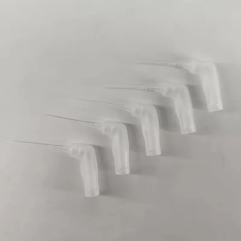 

5Pcs Dental Endodontic Endo Irrigation Needle Tip 2-side vent soft flexible Disposable Root Canal Syringe Tips