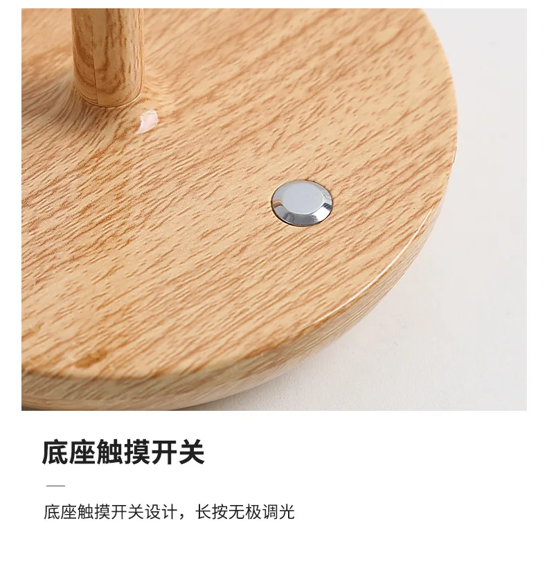 Nordic minimalist Table Lamp Desk modern creative living room Night Light bedside For study Outdoor decoration USB Charging